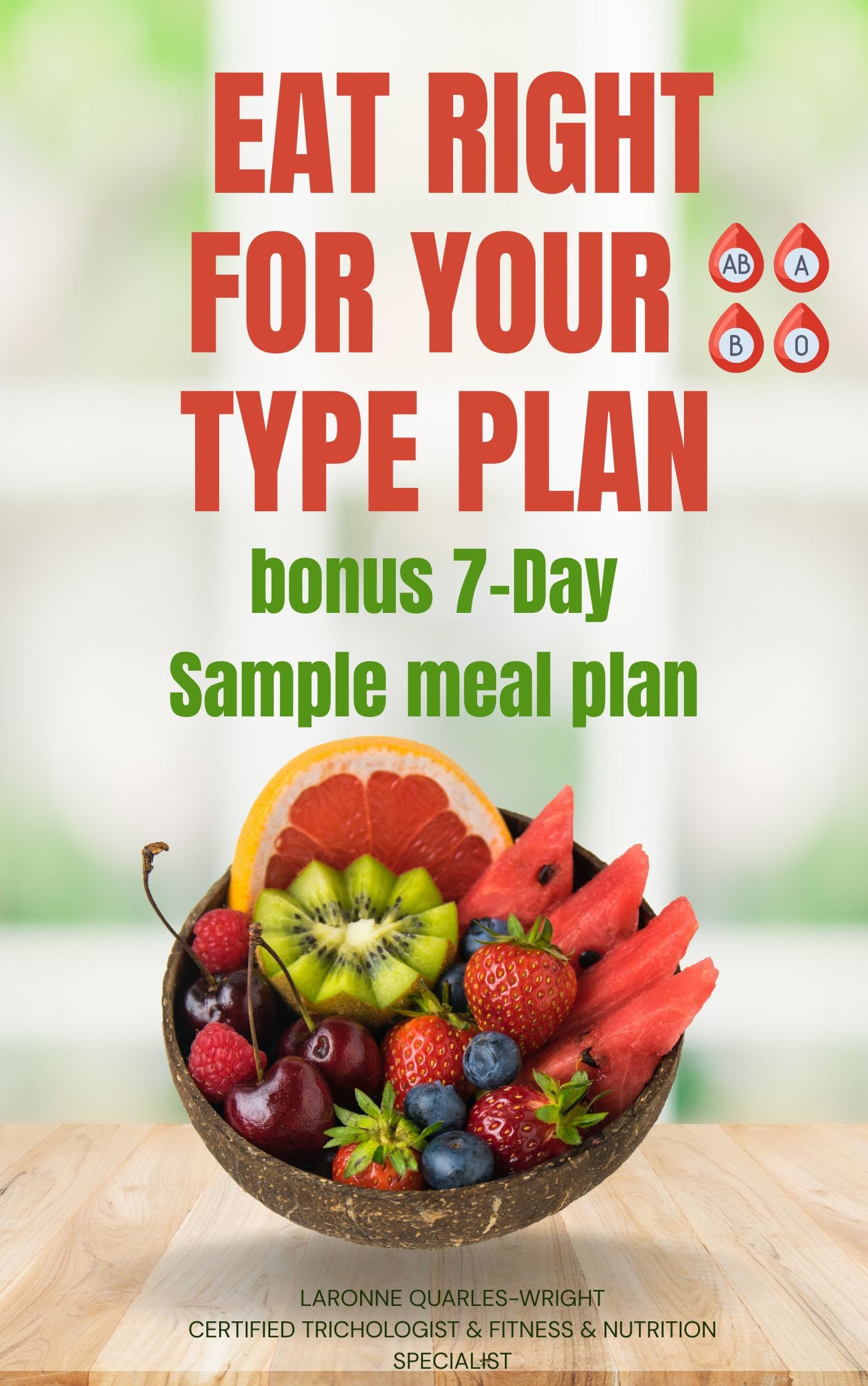 Blood Type A food list & 7 day example menu