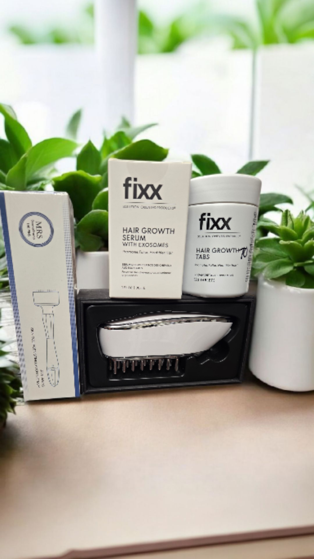 Fixx Hair Growth Duo with light therapy and collagen stimulator