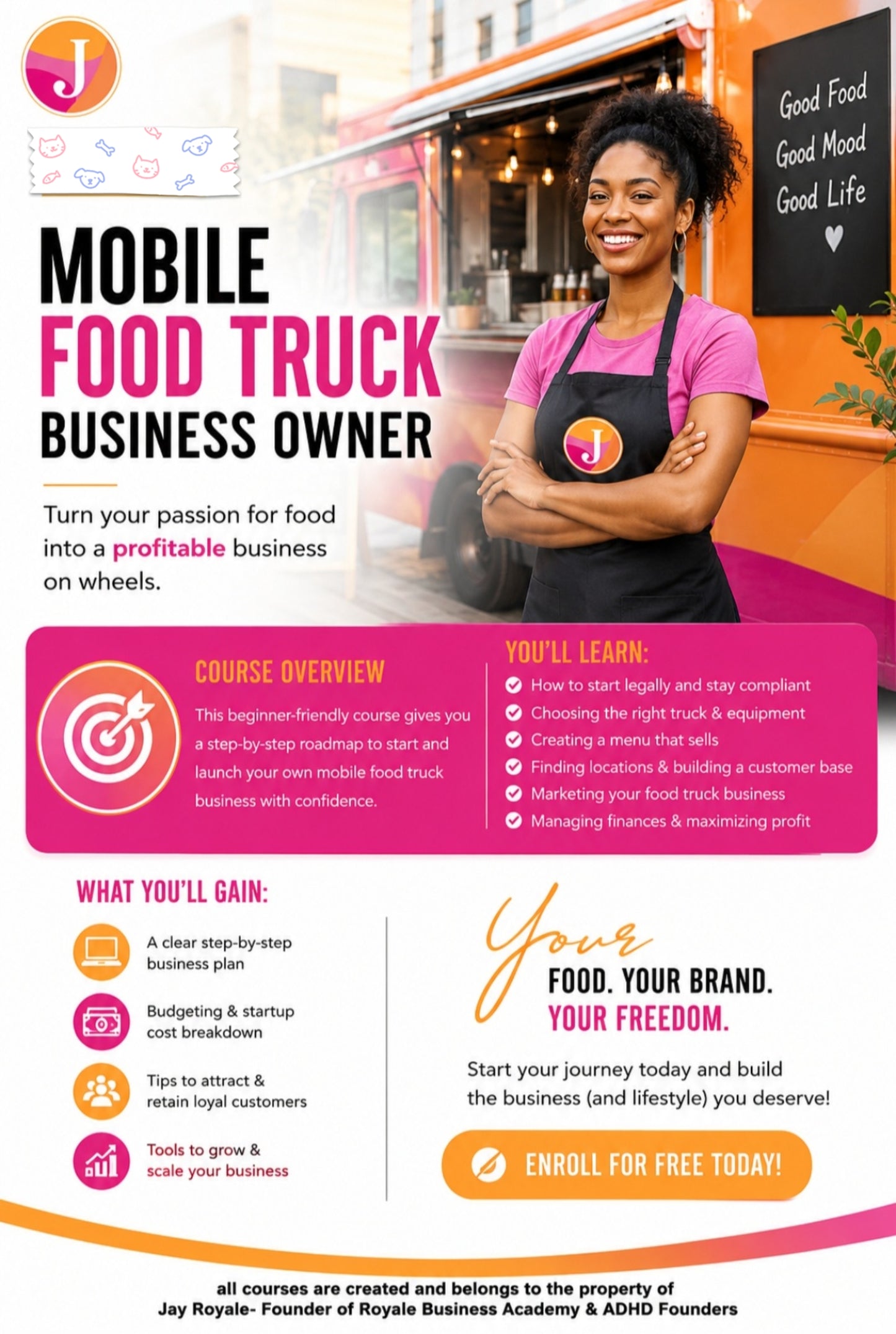 Mobile Food truck course